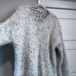 Cozy Multicolor Speckled Sweater